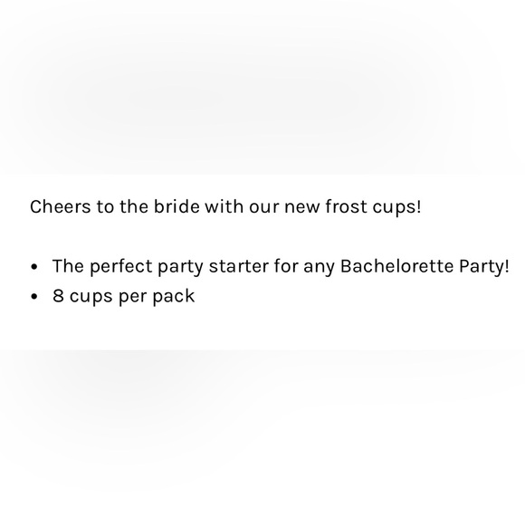 NWT “Girl Gang” 8 Frost Cups - Picture 5 of 8